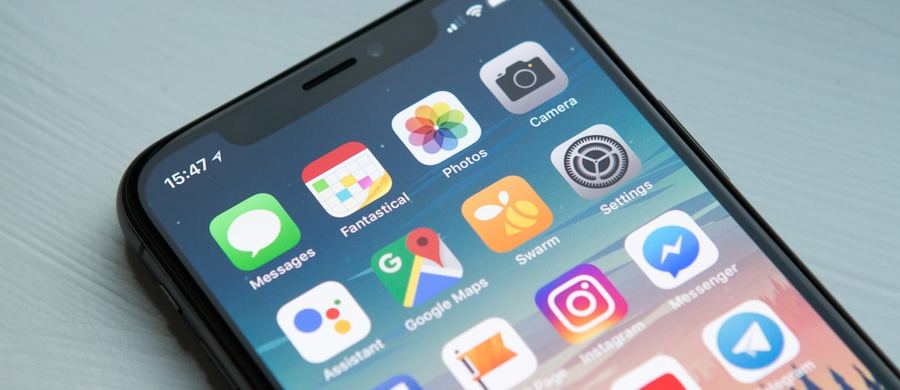 A phone home screen filled with everyday apps
